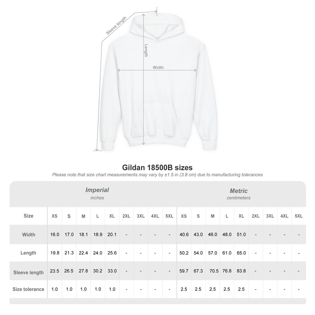 Dream Big Youth Hoodie — Colorful Inspirational Graphic Sweatshirt