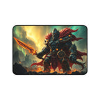 Epic Warrior Desk Mat Aethron, Non-Slip Neoprene Gaming & Work Surface with Vibrant Colors