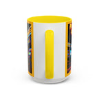 Pac-Man Mug, Colorful Ceramic Cup