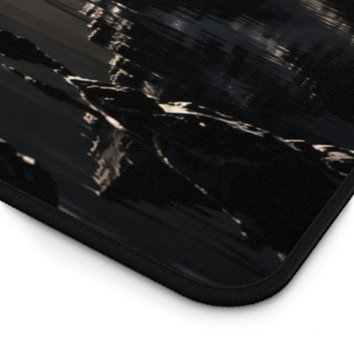 Cosmic Eclipse Mirror Lake Desk Mat & Mouse Pad