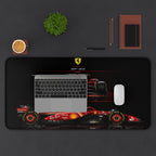 Ferrari SF-24 Formula One Desk Mat — F1 Race Car Mouse Pad