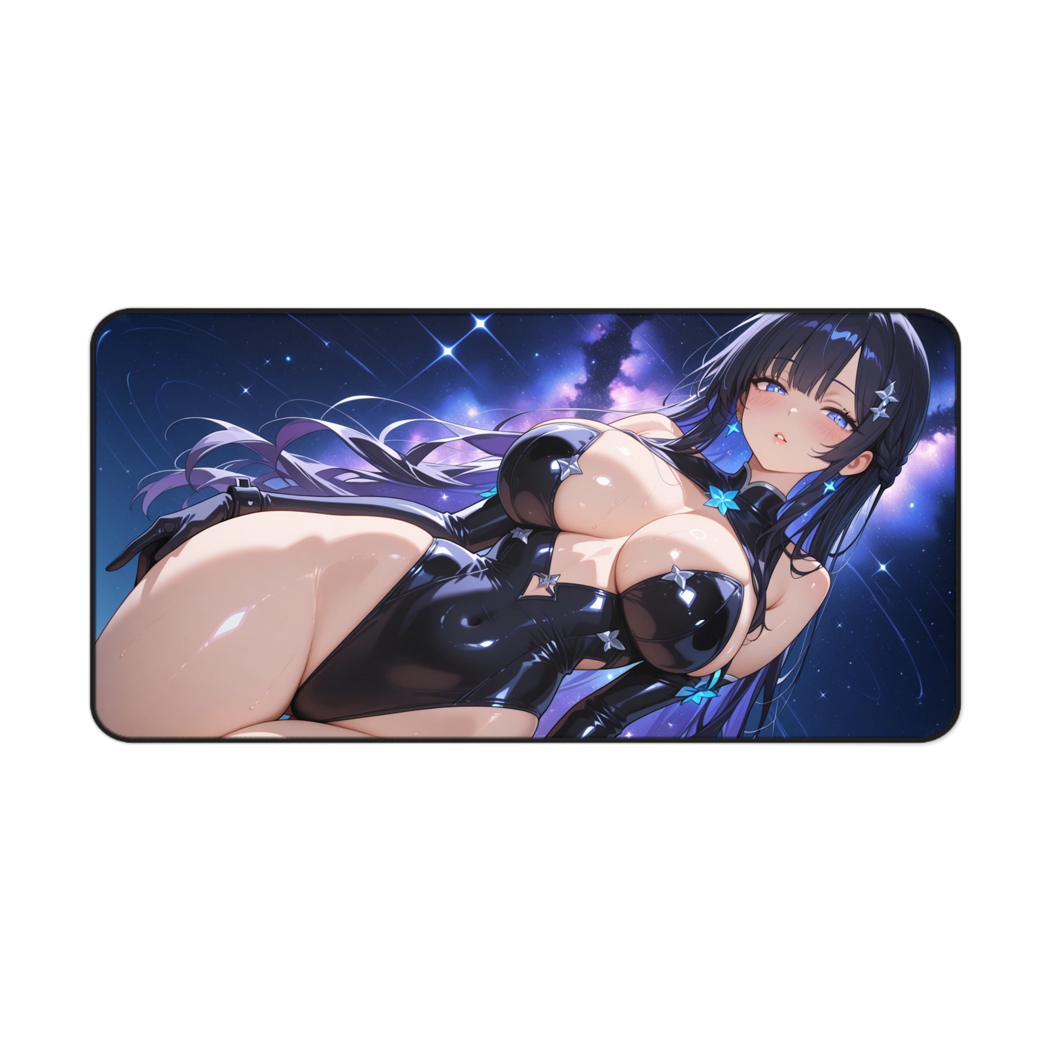 Anime Waifu Desk Mat, Gaming Mouse Pad, Desk Pad Gift for Gamers & Otaku