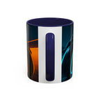 Tron Ceramic Mug. Tron Coffee Cup