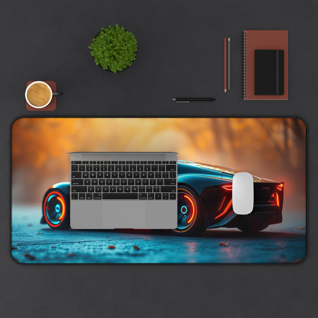 Sports Car Desk Mat & Mouse Pad