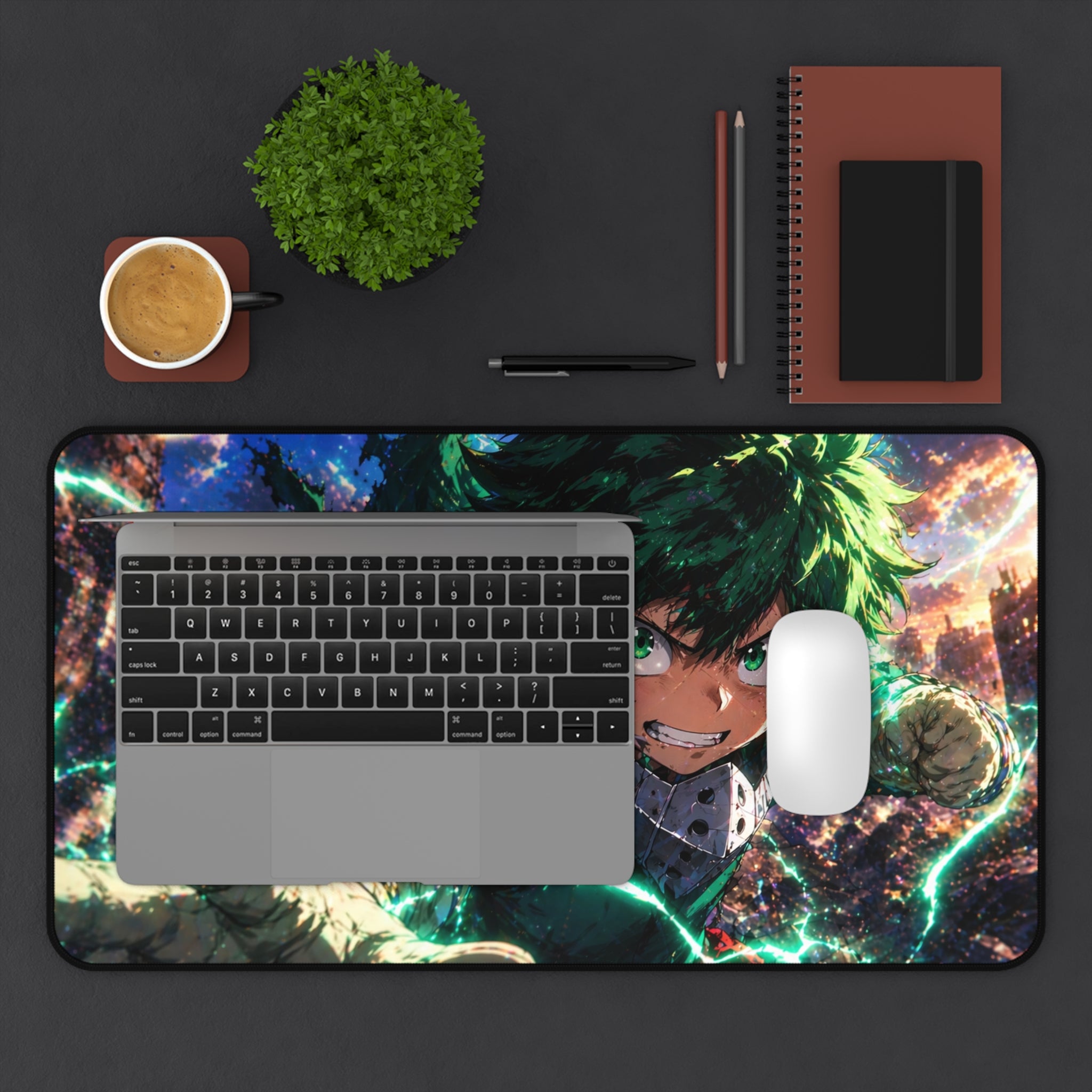 Izuku Midoriya Anime Desk Mat Gaming Pad