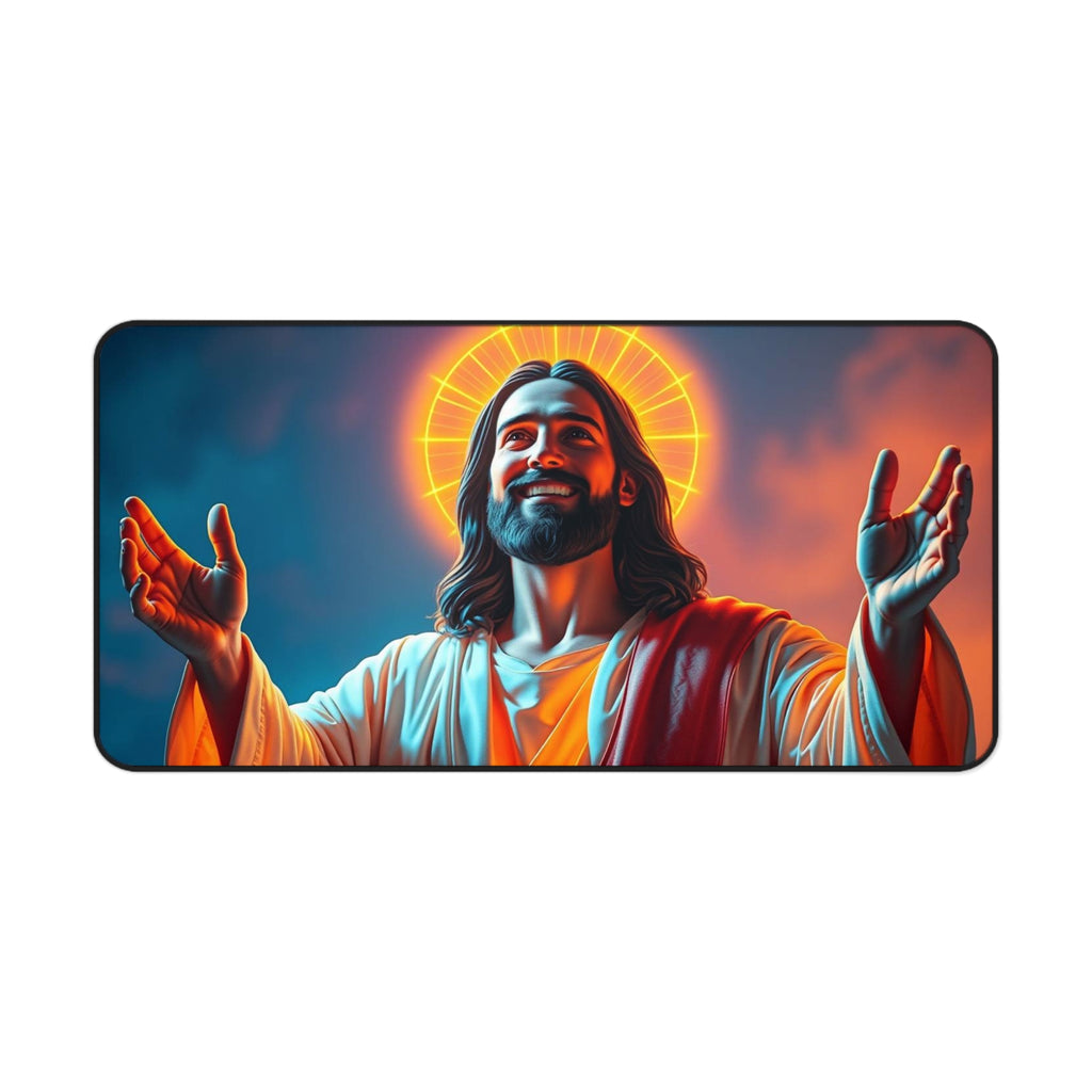 Jesus of Nazareth Desk Mat, Premium Desk Pad