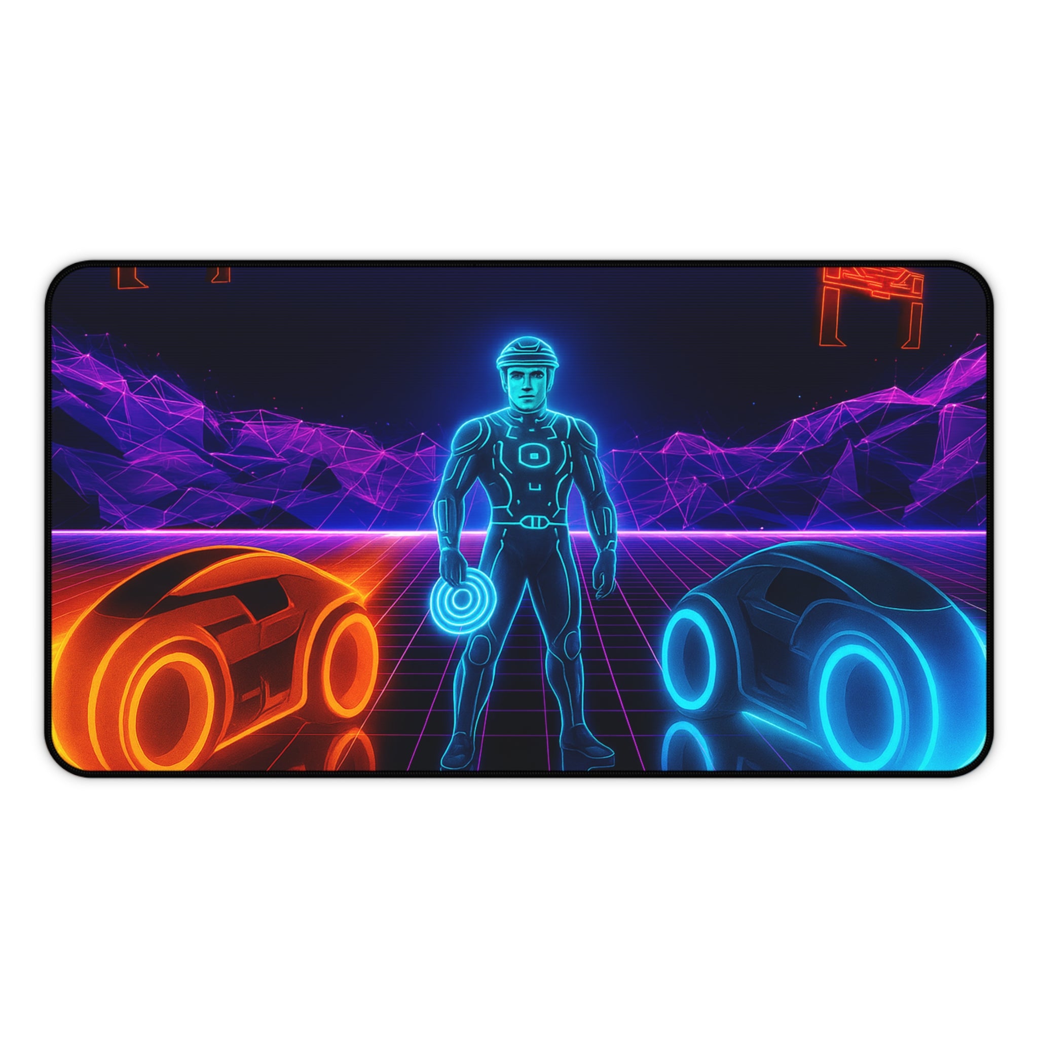 Tron 1982 Gaming Desk Mat, Retro Mouse Pad