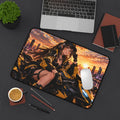 Anime Girl Gaming Desk Mat & Mouse Pad