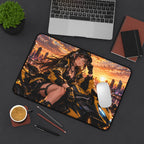 Anime Girl Gaming Desk Mat & Mouse Pad