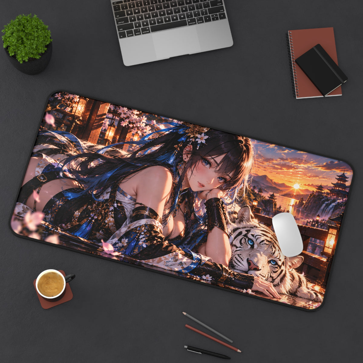 Anime Waifu Character Desk Mat 