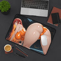 Anime Waifu Desk Mat, Anime Girl Mouse Pad, Desk Pad Gift 