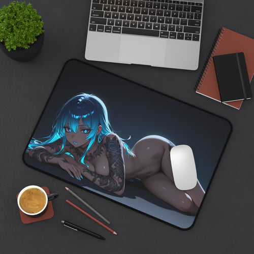 Anime Waifu Desk Mat, Sexy Girl Desk Pad, Play Mat for Gaming Setup