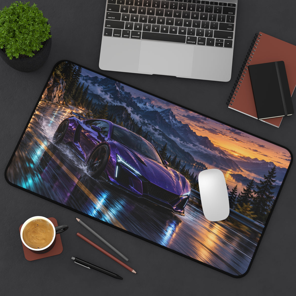 Car Gaming Desk Mats