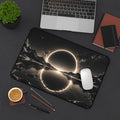 Cosmic Eclipse Mirror Lake Desk Mat & Mouse Pad