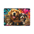 Happy Paws Colorful Pet Feeding Mat