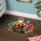 Happy Paws Colorful Pet Feeding Mat