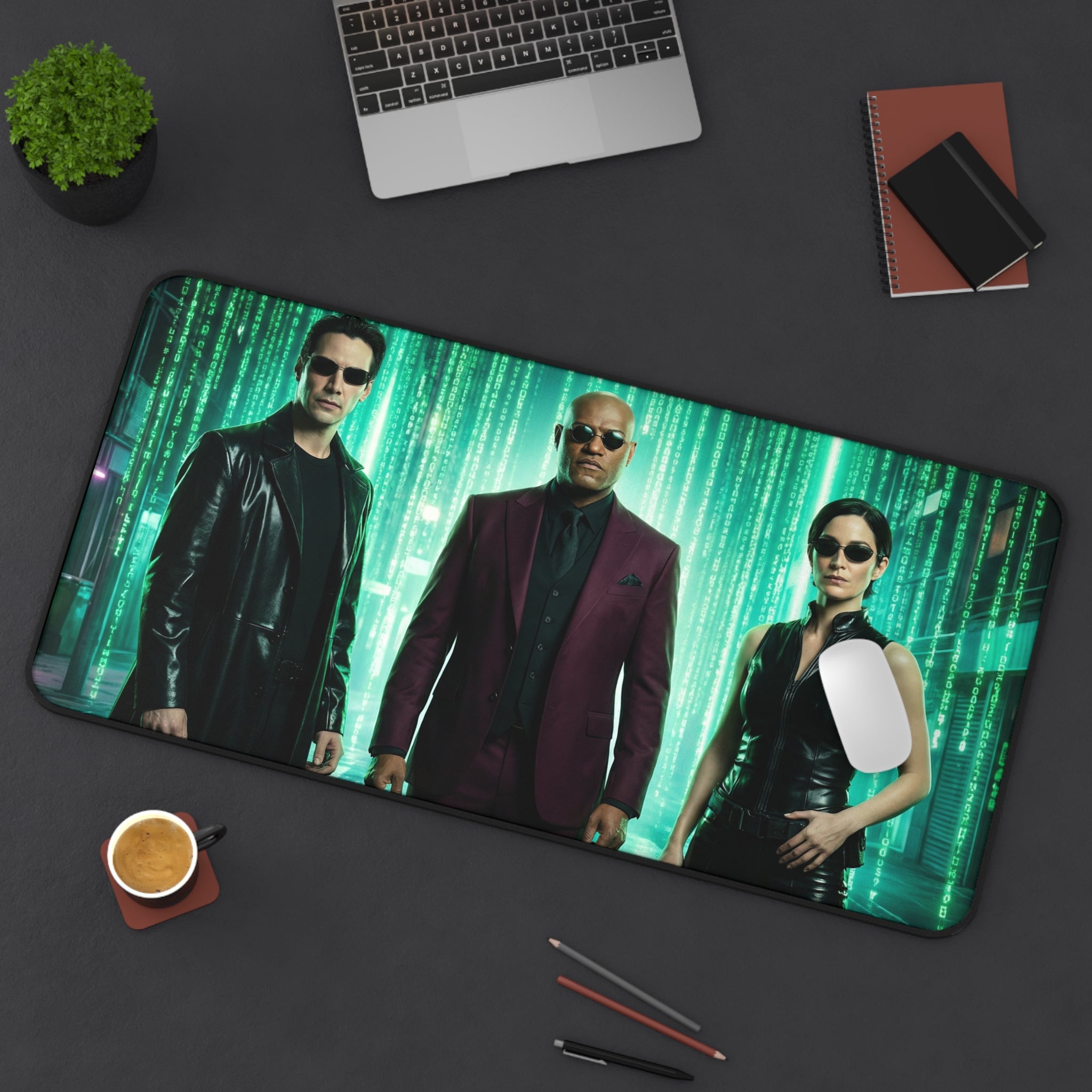 Matrix Mouse Pad, Premium Gaming Desk Mat