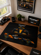 McLaren MCL38 Racing Desk Mat — Formula 1 Car Mouse Pad