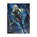 Moonblade Cyber Samurai Anime Girl Sticker