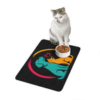 Pet Food Mat – Colorful Dog & Cat Love Feeding Mat - Personalize your image