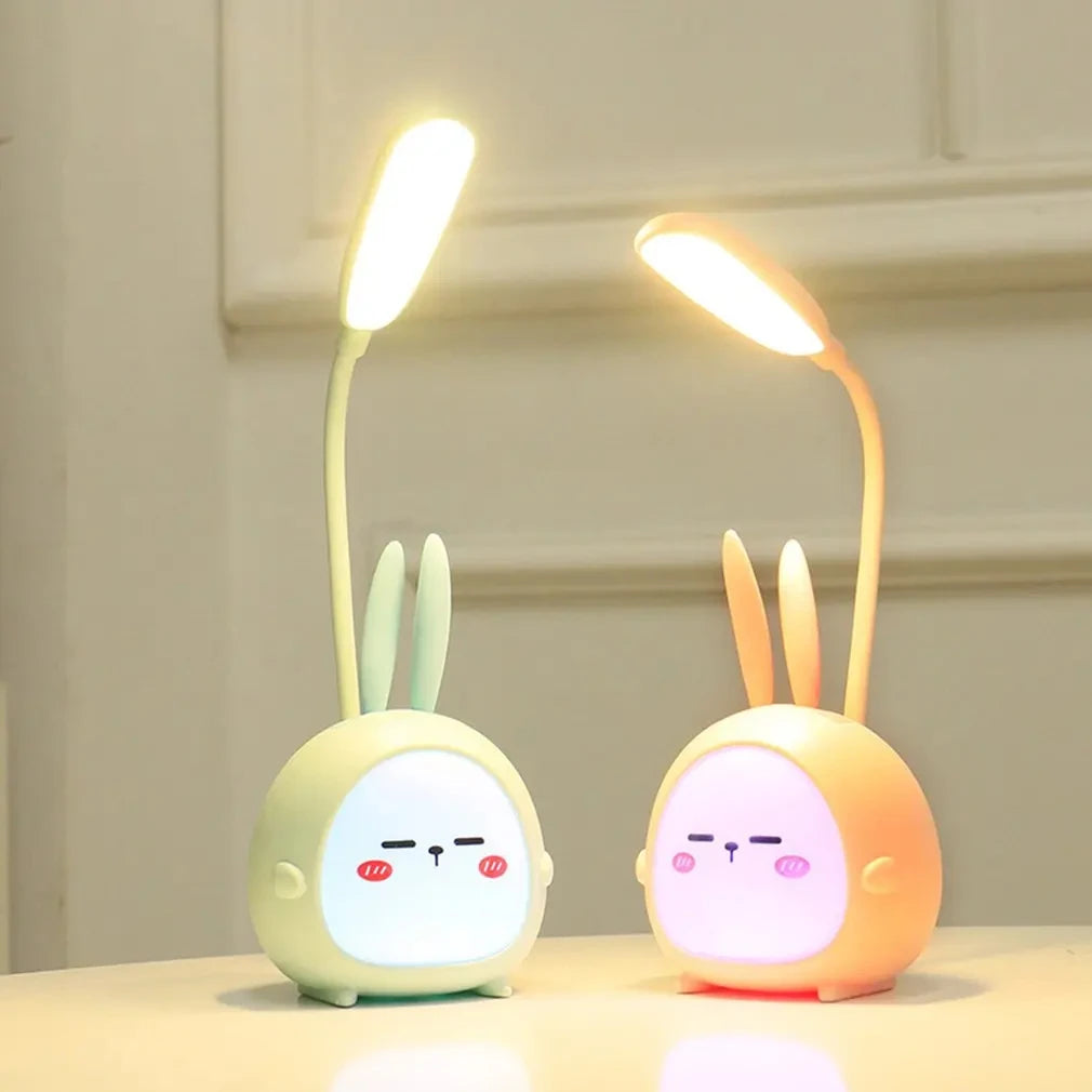 Portable LED Desk Lamp USB Cute Reading Light