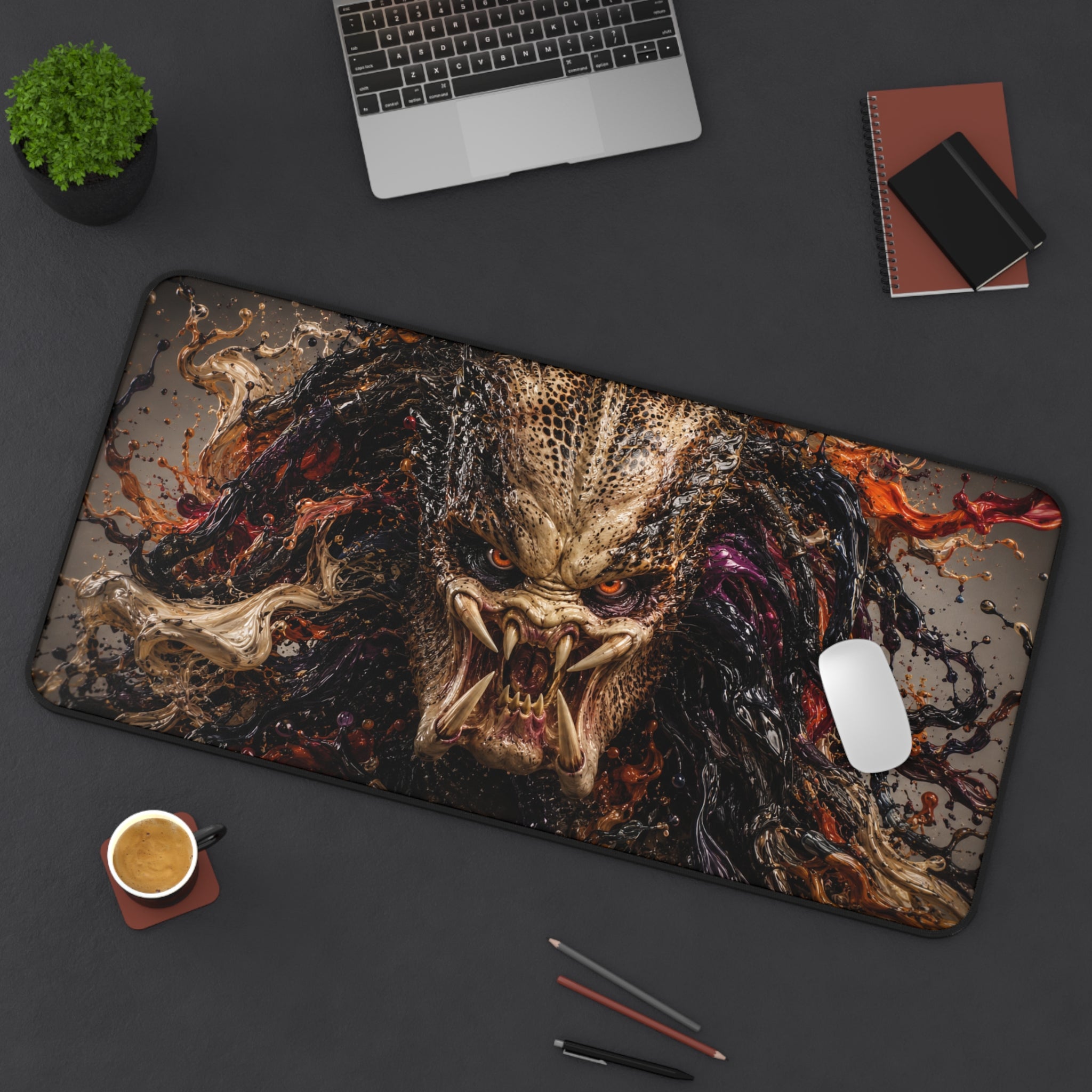 Predator Gaming Mouse Pad - Yautja Warrior Desk Mat
