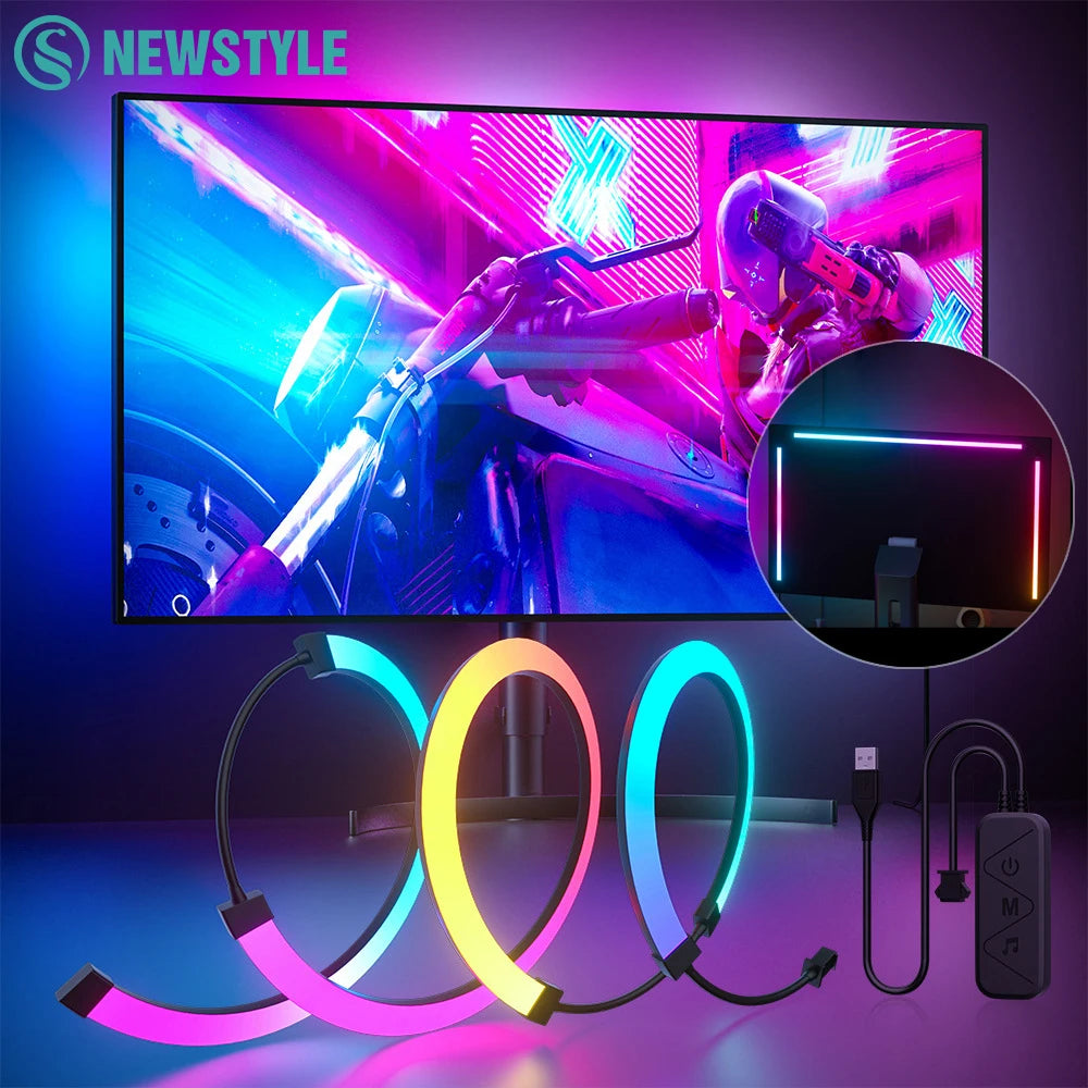 RGB Monitor LED Light Strip with Screen Sync