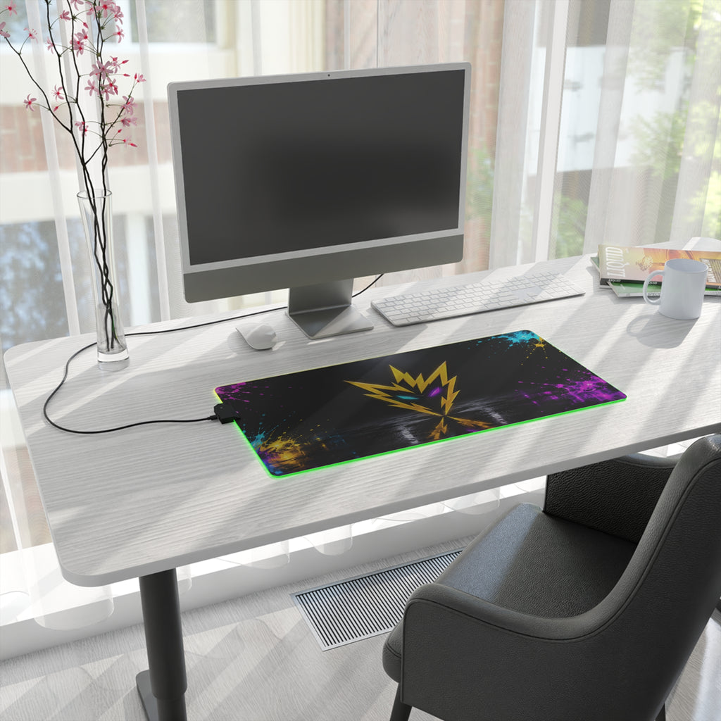 Rebel74 RGB LED Gaming Mouse Pad