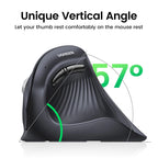 UGREEN Ergonomic Vertical Wireless Mouse