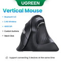 UGREEN Ergonomic Vertical Wireless Mouse