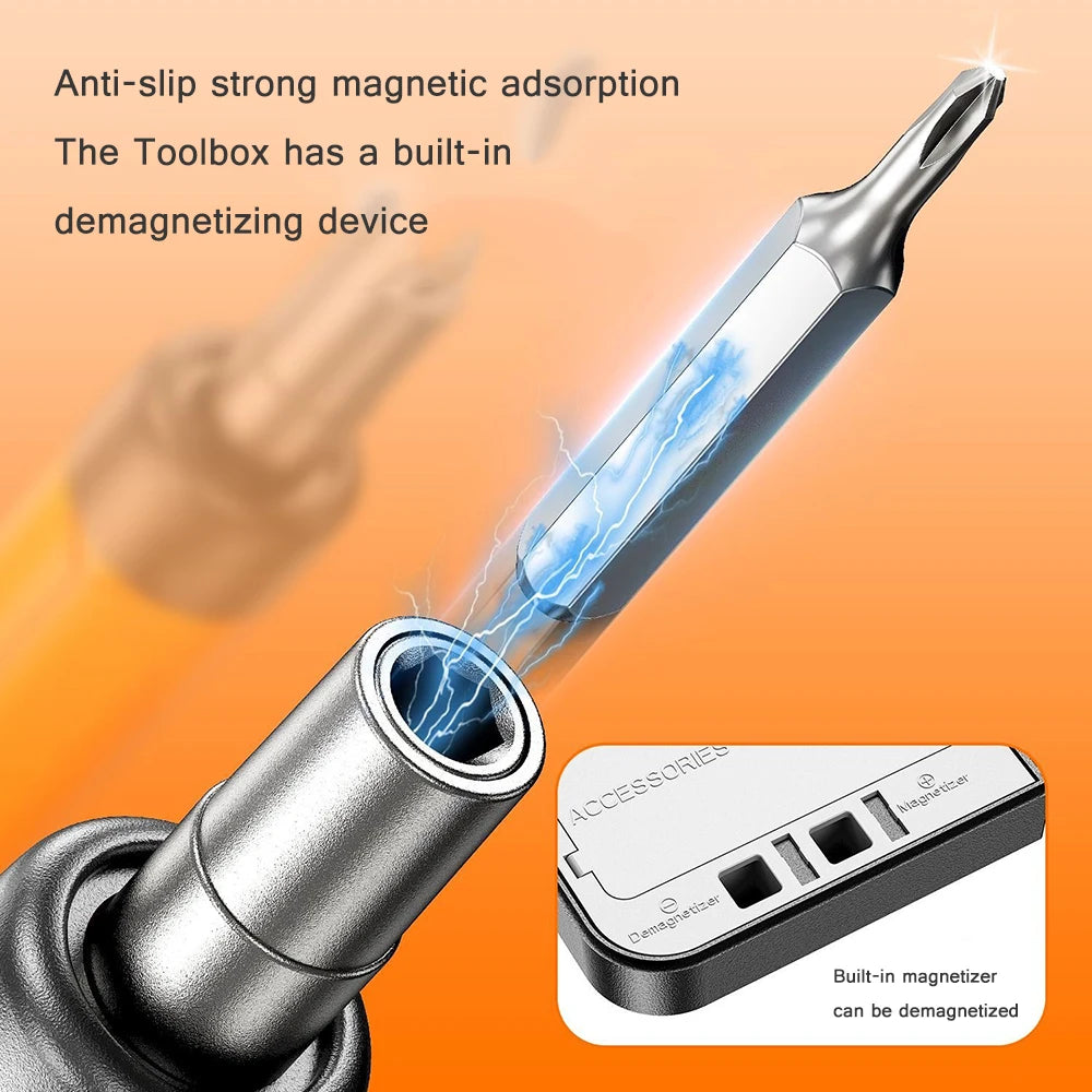 Rechargeable Precision Electric Screwdriver Kit