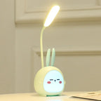 Portable LED Desk Lamp USB Cute Reading Light