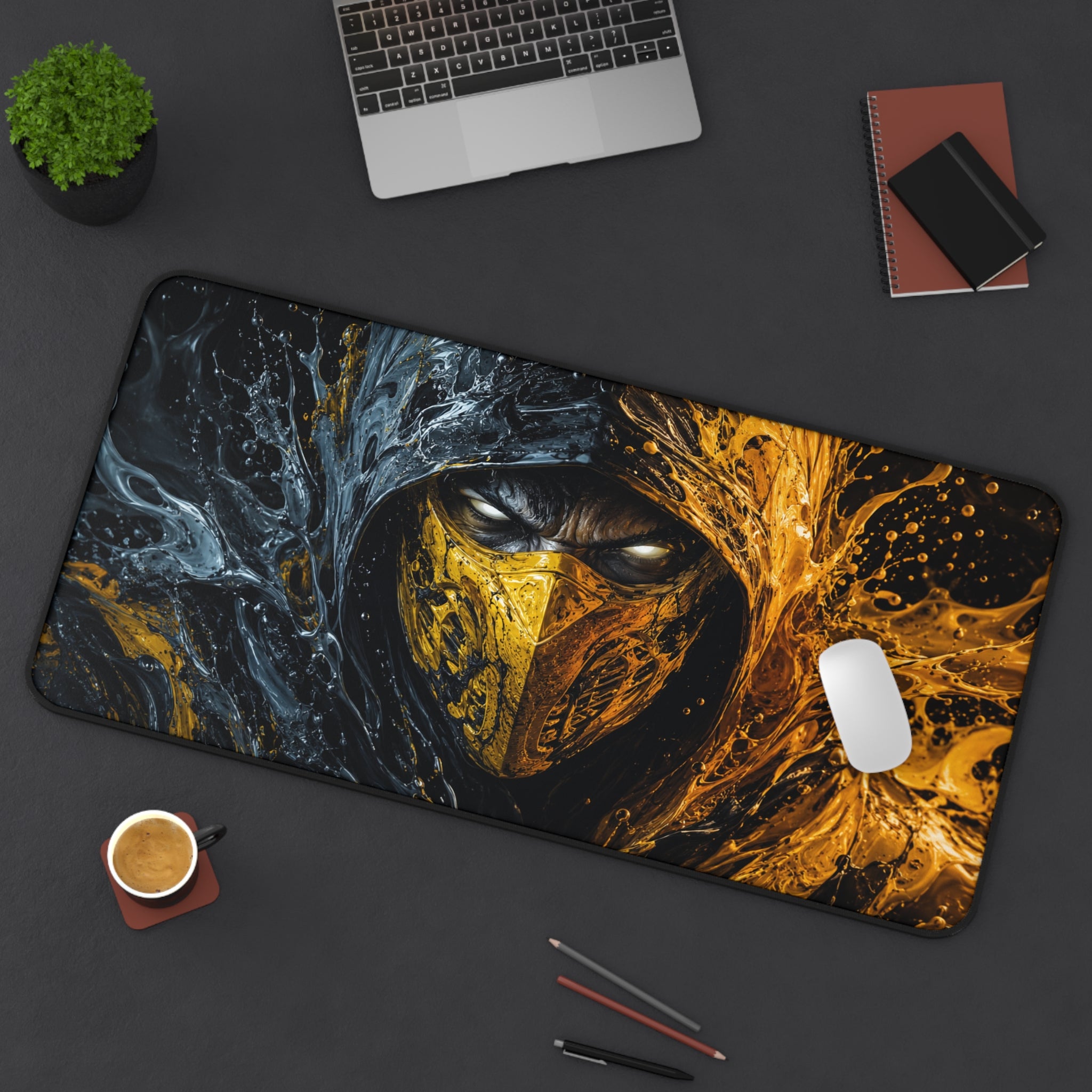 Scorpion Gaming Mouse Pad - Mortal Kombat Desk Mat