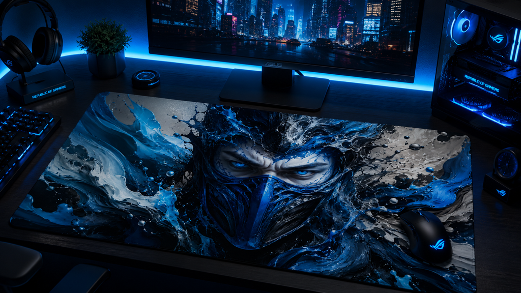 Sub-Zero Mortal Kombat Gaming Mouse Pad