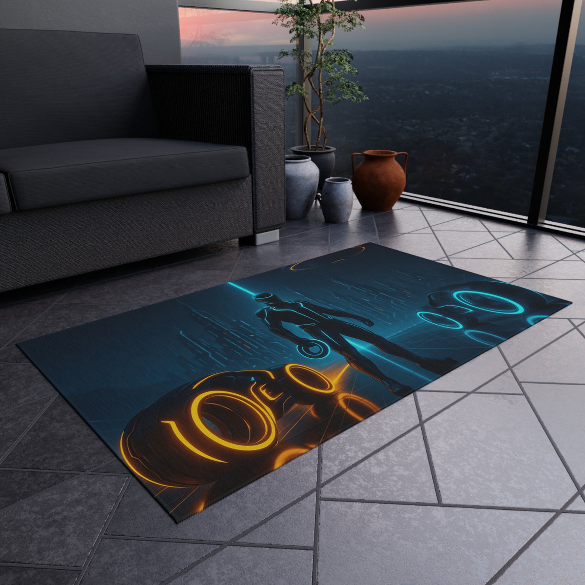Tron Legacy Rug - Tron Legacy Carpet