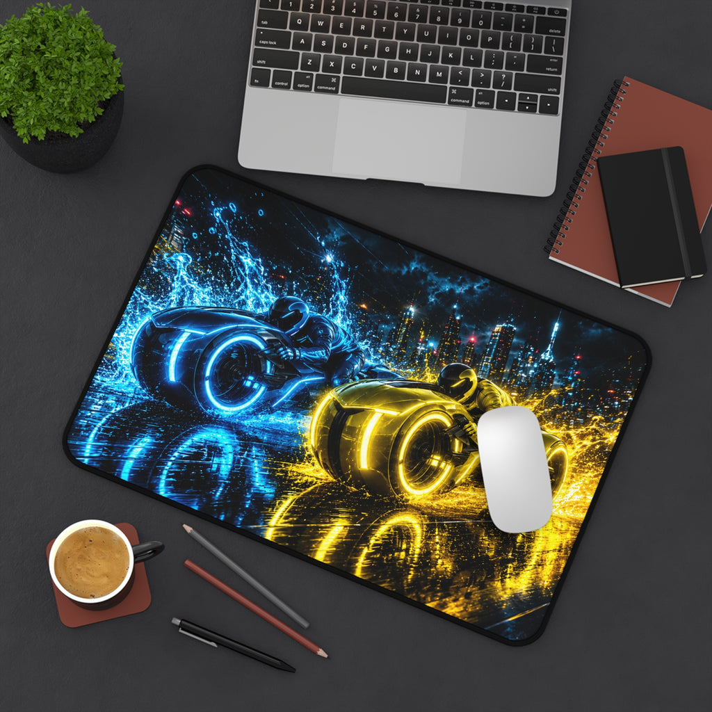 Tron Racers Mouse Pad - Tron-Inspired Desk Pad