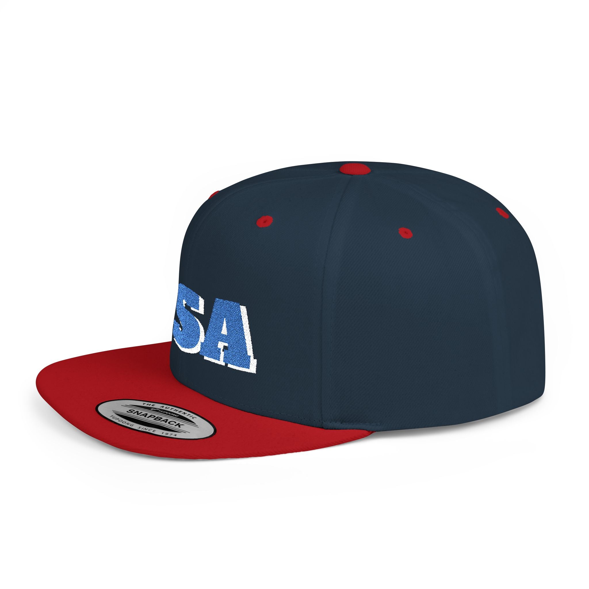 USA Freedom Flat Bill Snapback Cap