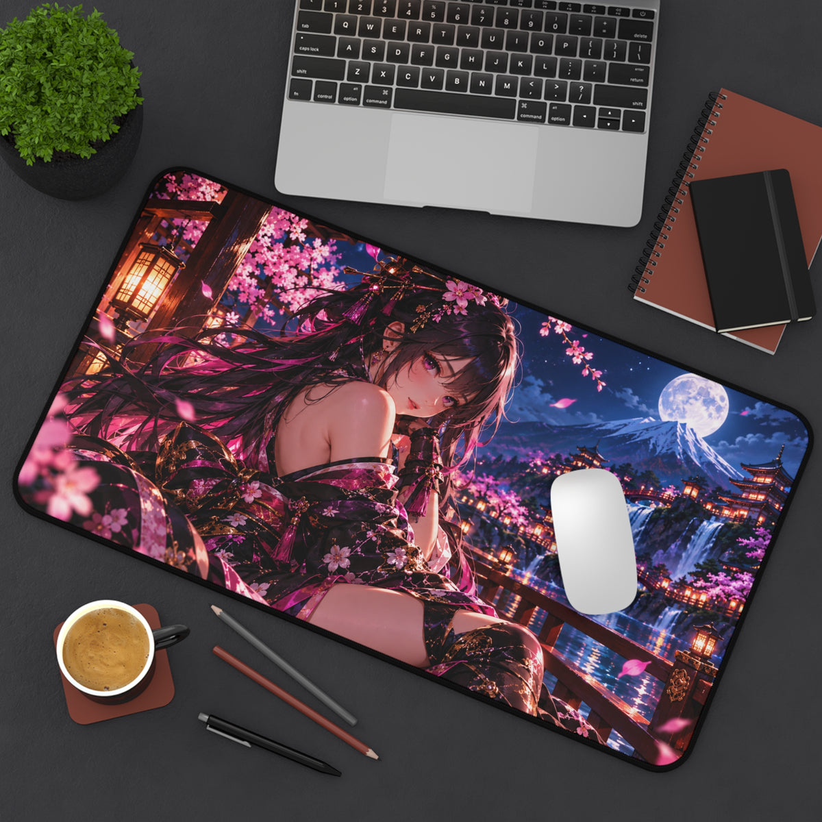 Unique Anime Waifu Mouse Pad Gift